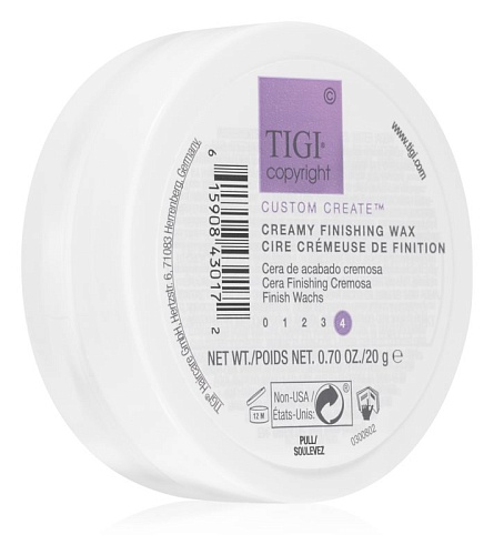 Крем-воск для волос - Tigi Custom Care Creamy Finishing Wax